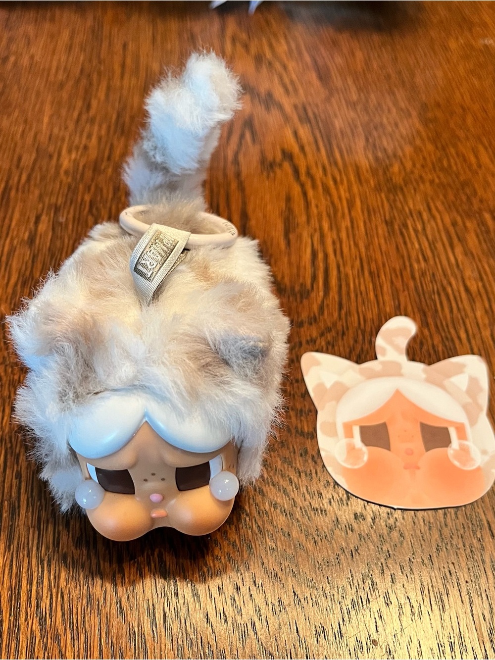 Authentic Pop Mart Crybaby Wild but Cutie Series! Plush Pendant - Vanilla Cutie